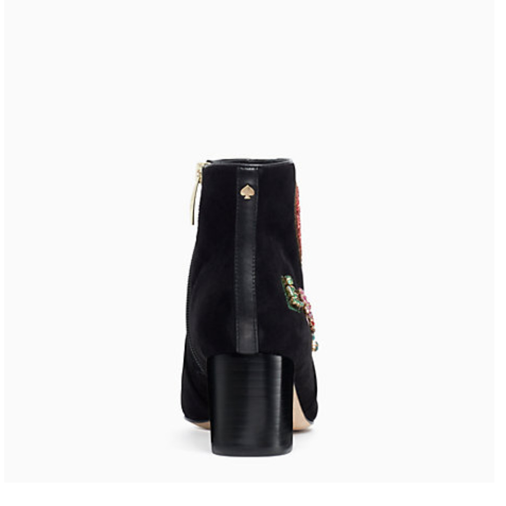 KATE SPADE Embroidered Suede Boots - Picture 5 of 8